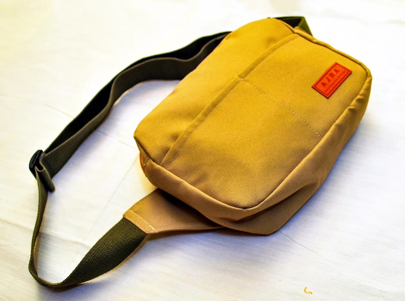 Mustard belt bag