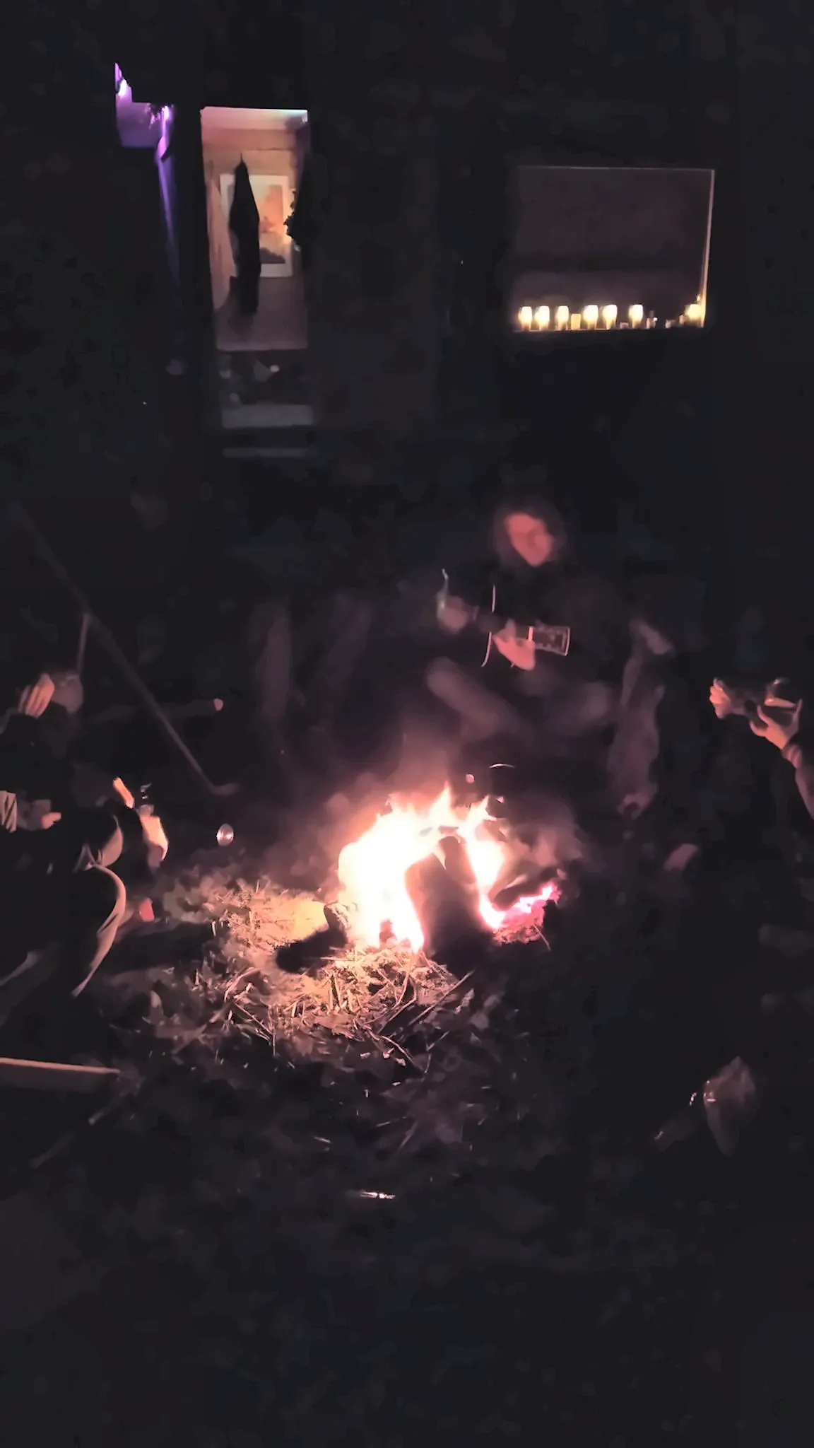Music by the campfire