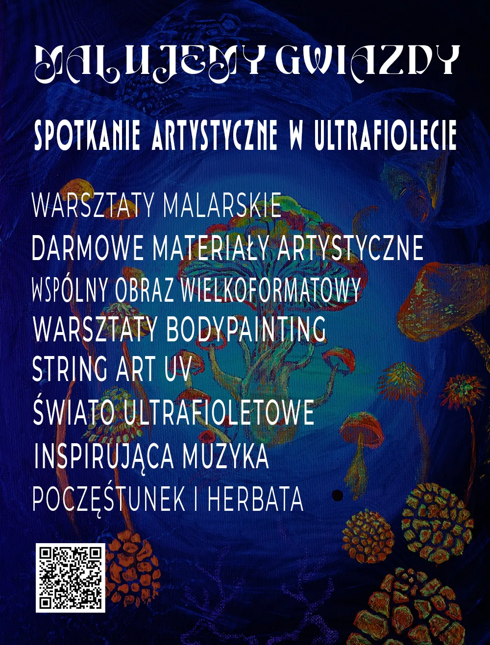Ulotka „Malujemy gwiazdy”, tył